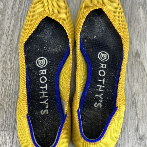 Rothy’s Marigold Yellow Point Flats - Picture 6 of 10